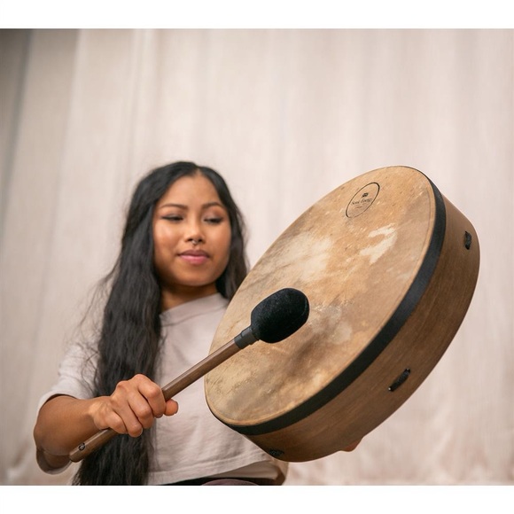 MEINL Sonic Energy Ritual Drum with Goat Skin Head 18 in - Picture 2 of 4